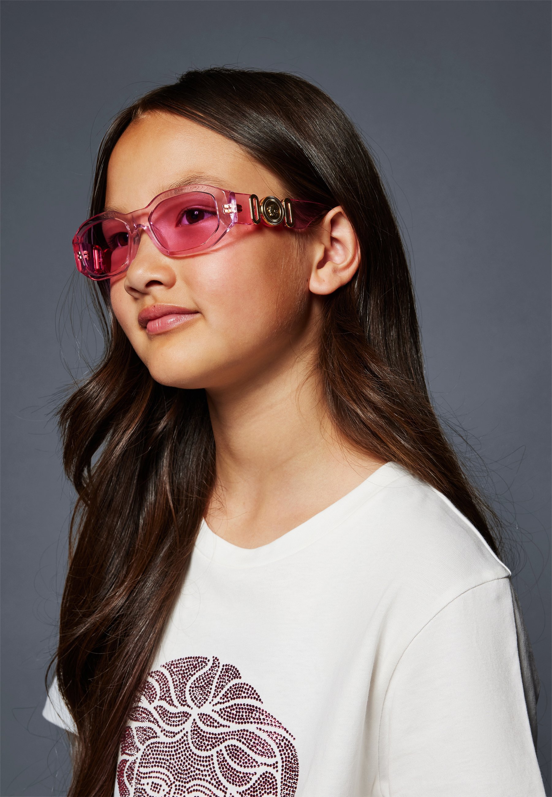 Versace 7-10 JAAR UNISEX - Zonnebril - transparant roze