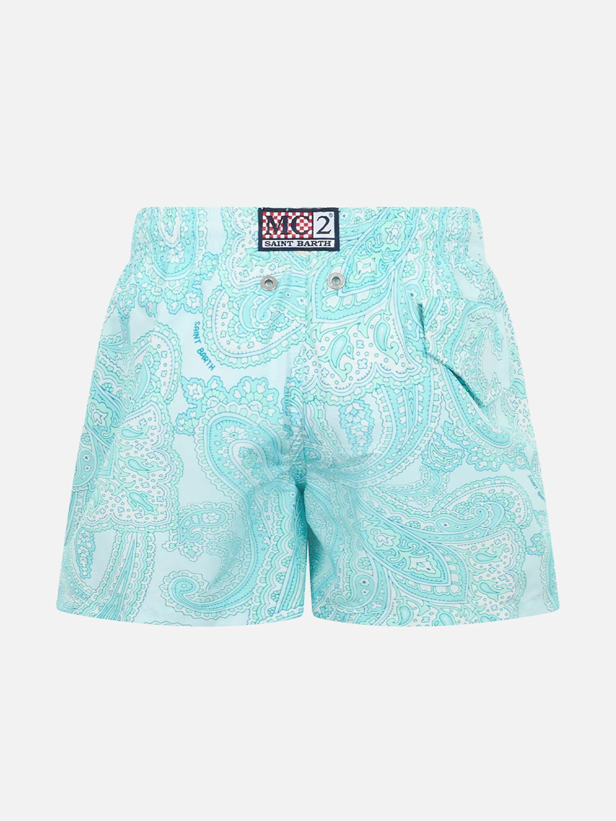 Costume da bagno da bambino in tessuto leggero Jean Lighting 70 con st