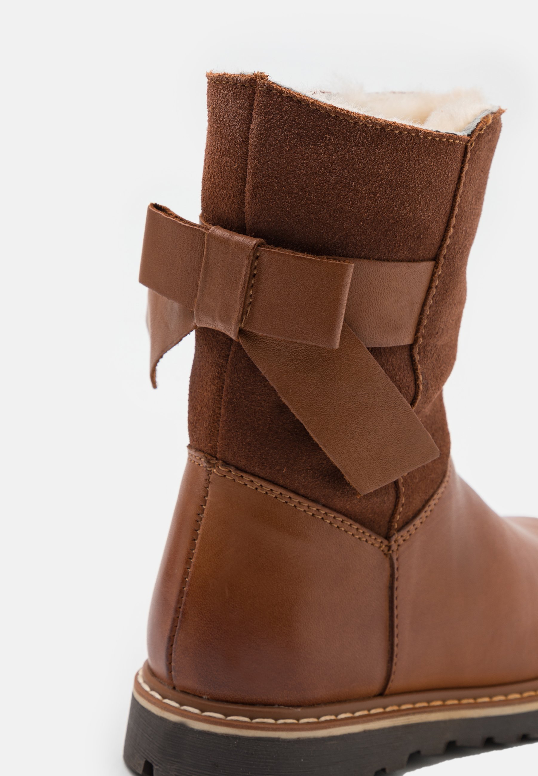 Friboo CUIR - Bottes - cognac