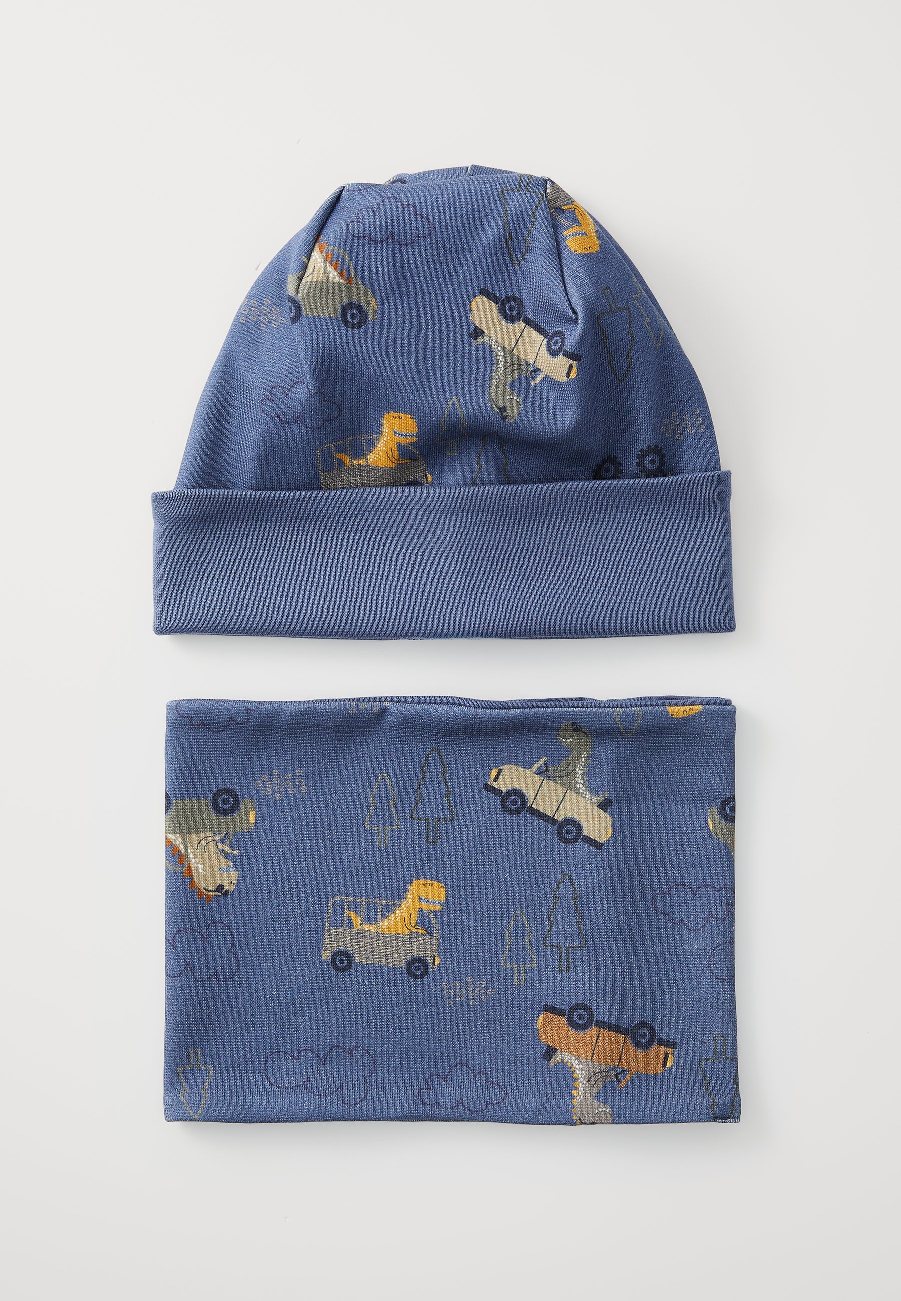 Noem het NMMMOPPY SET - Sjaal - vintage indigo