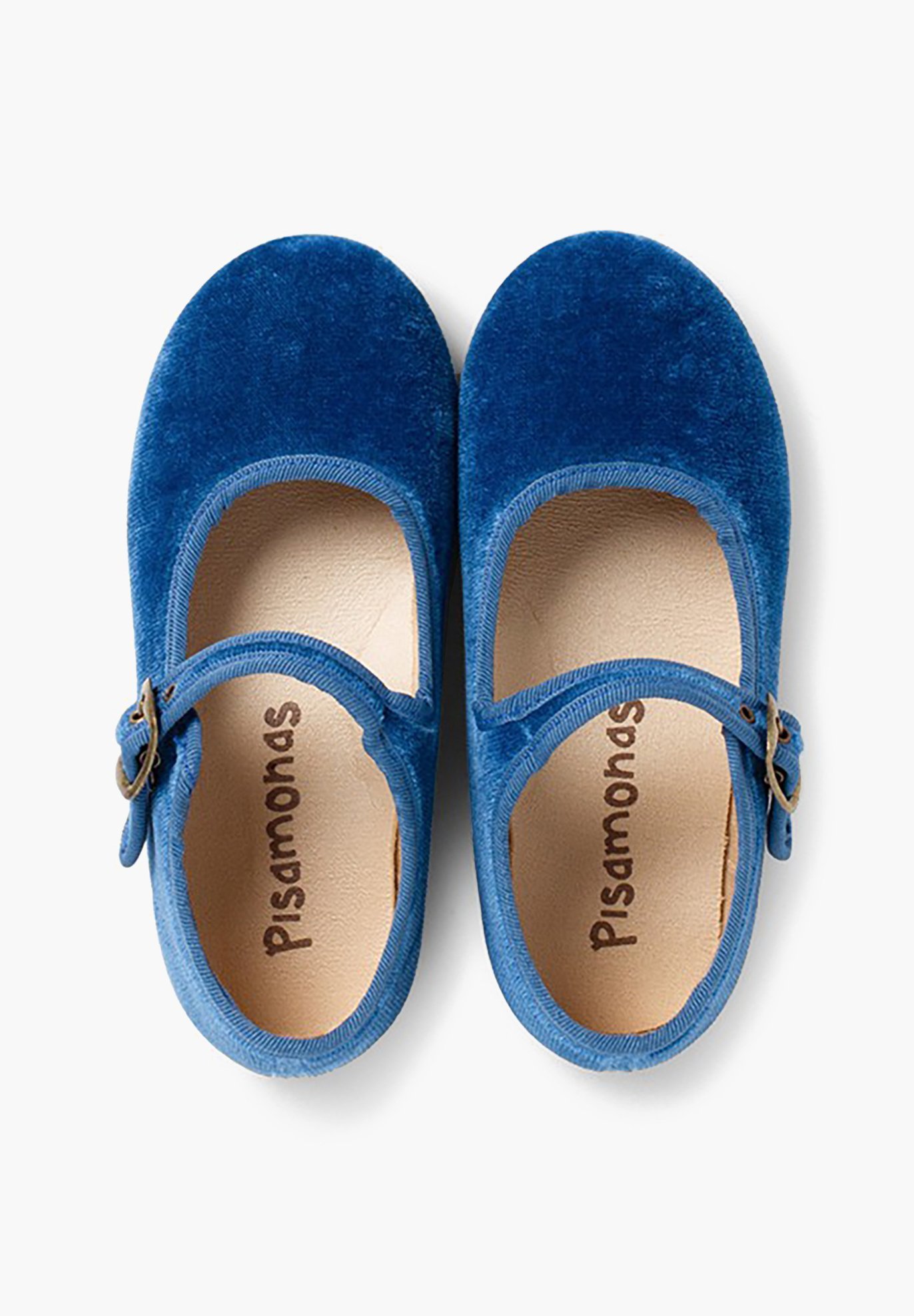Pisamonas VELVET BUCKLE - Babysko - stewardess blue