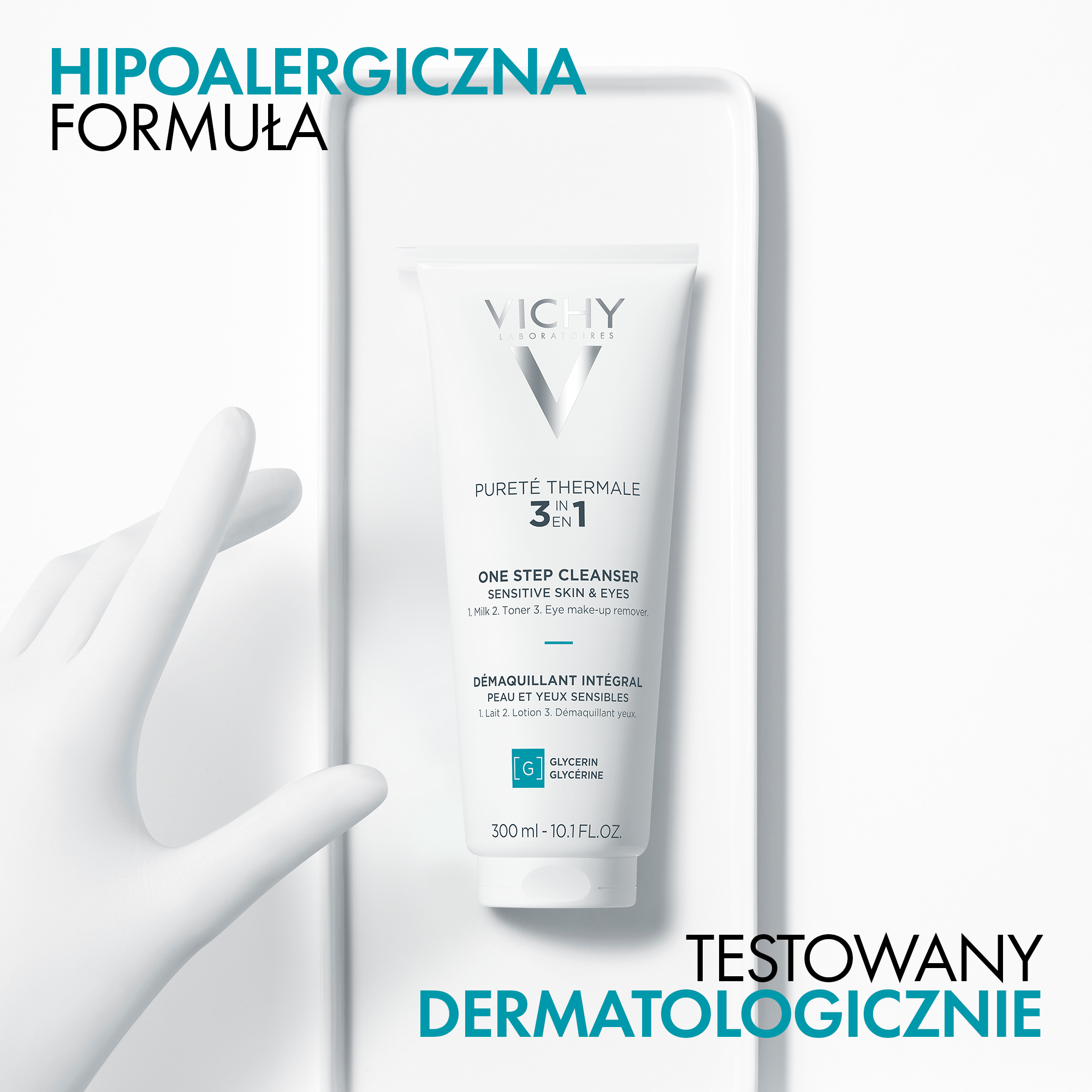 Vichy Purete Thermale odstranjevalec ličil za obraz 300 ml