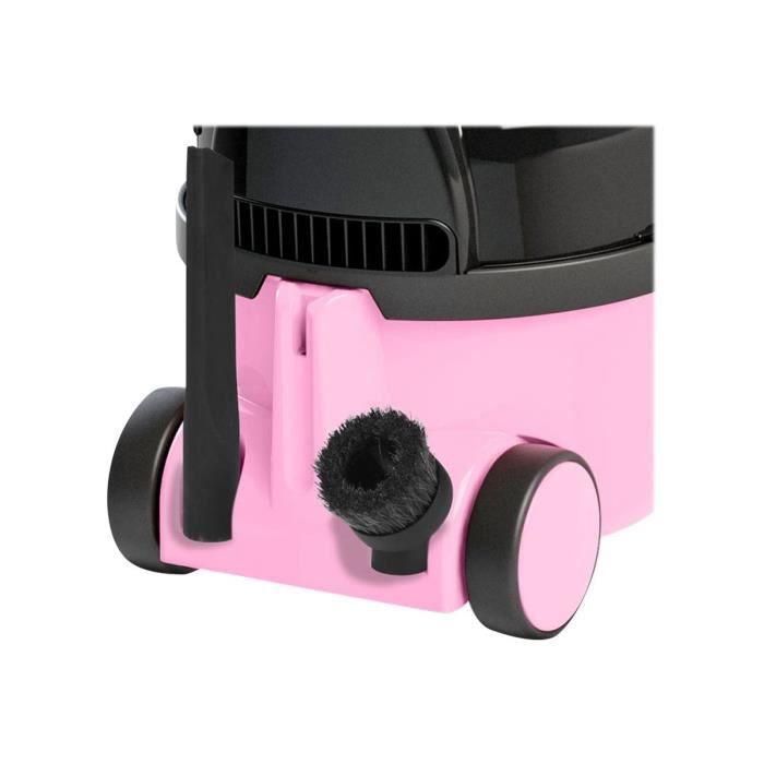 Aspiradora cilíndrica con bolsa Numatic Hetty Compact HET 160-11 - 620 vatios - Rosa clásico