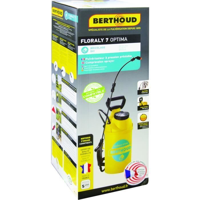 Berthoud Floraly 7 Optima 7,2 L Pulverizador a presión