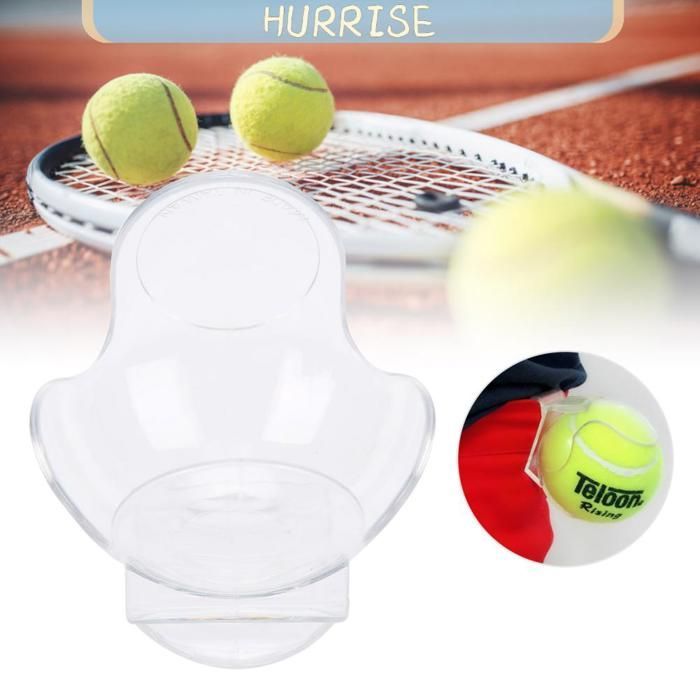 Tbest Tennisbalhouder (Transparant) Tennisbalhouder Trainingsmateriaal ABS Sportset Transparant