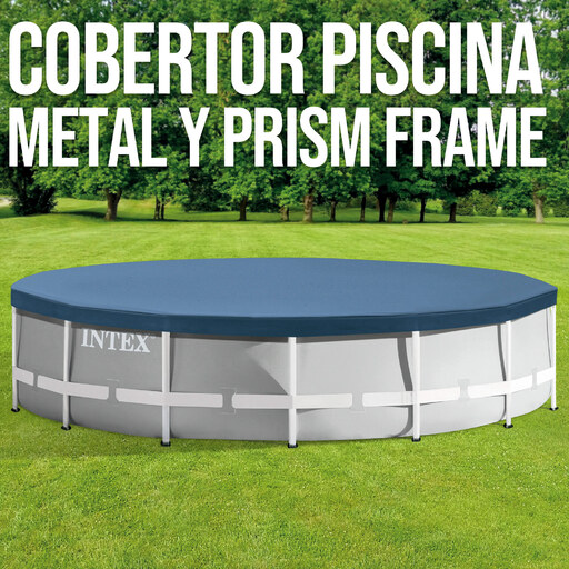 Bâche pour piscines hors sol Intex Metal et Prism Frame 366 cm