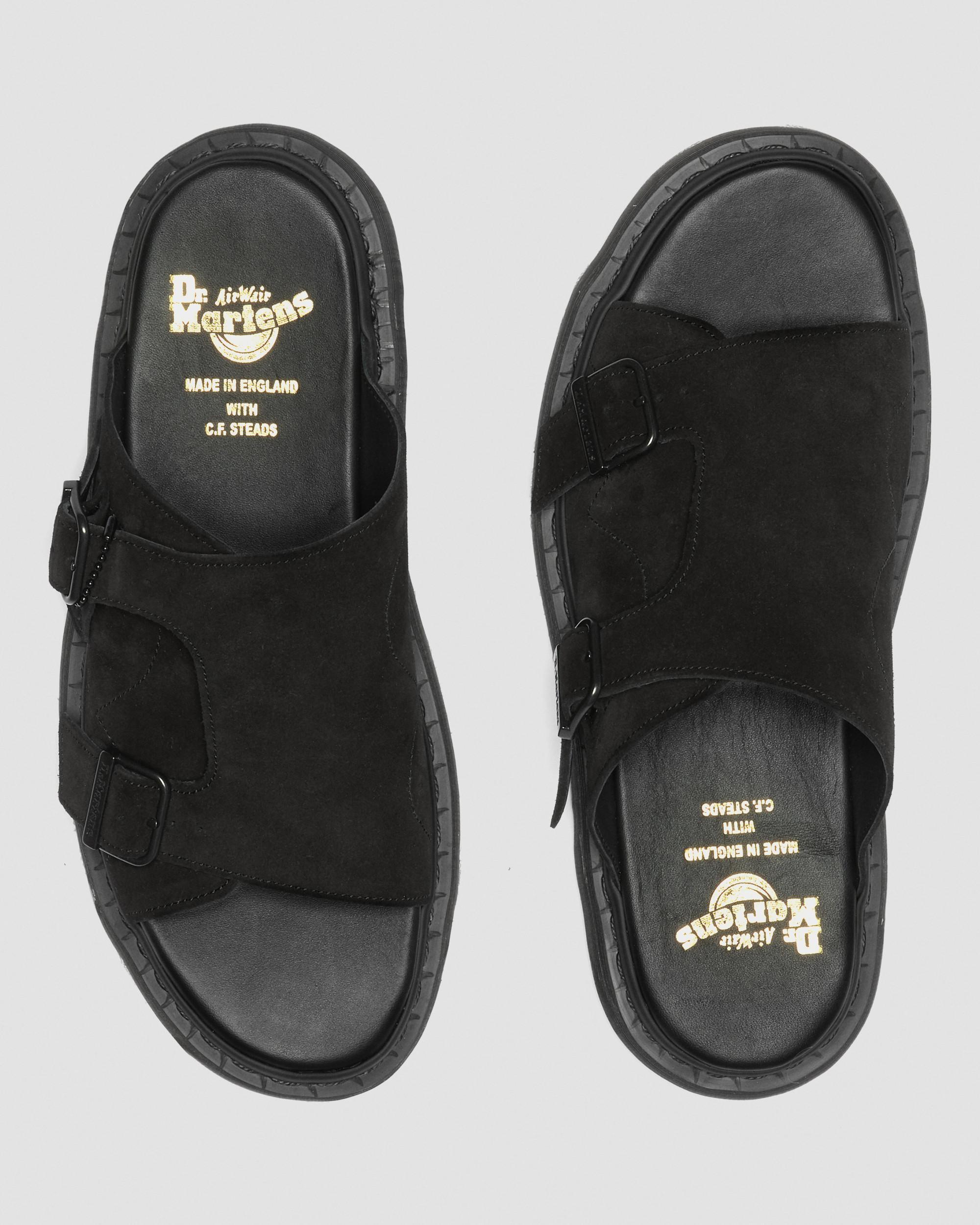 Dayne Made in England Wildleder Slip-on Sandalen