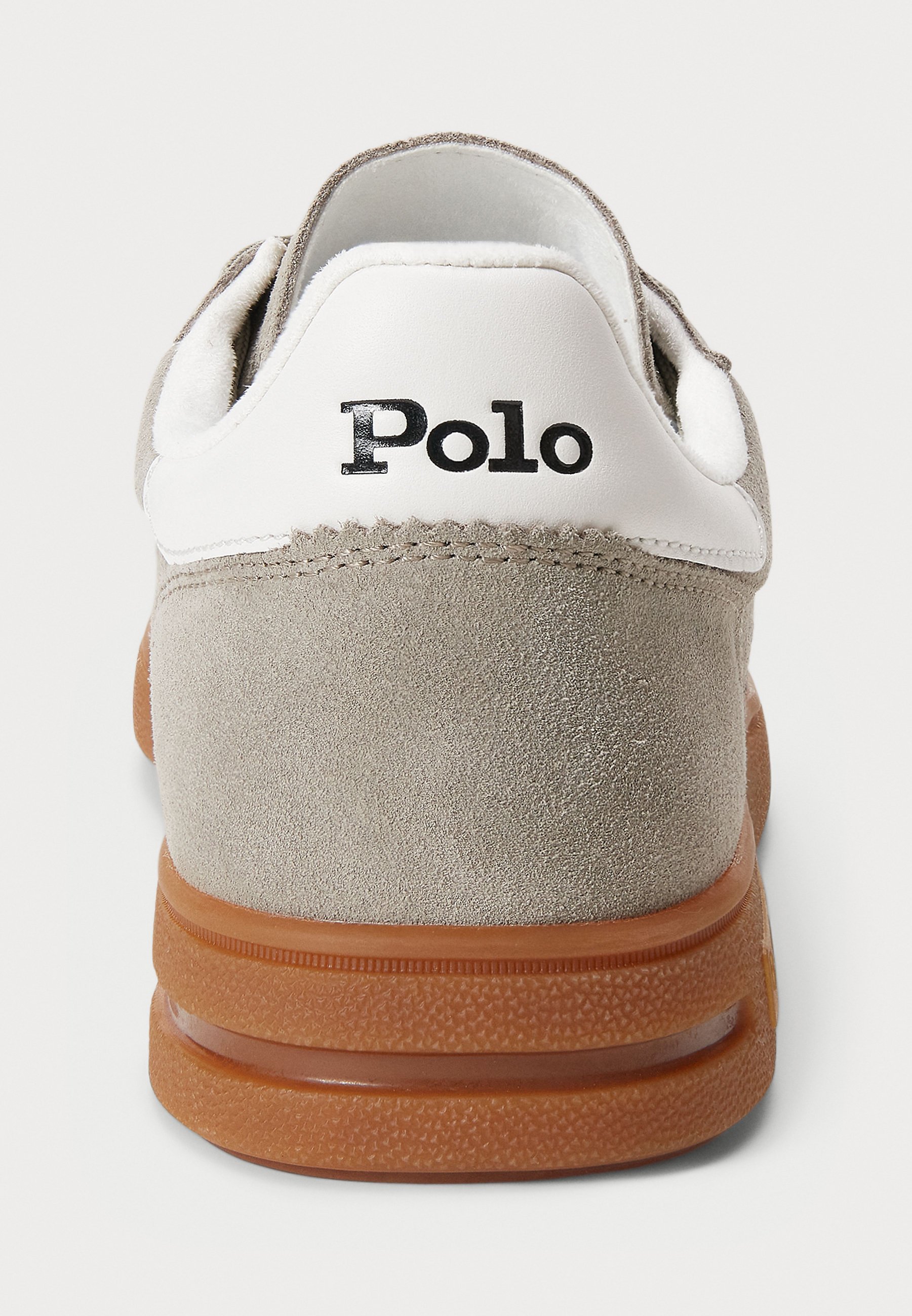 Polo Ralph Lauren BEDFORD SUEDE SNEAKER UNISEX - Sneakers - aardgrijs/dekwit