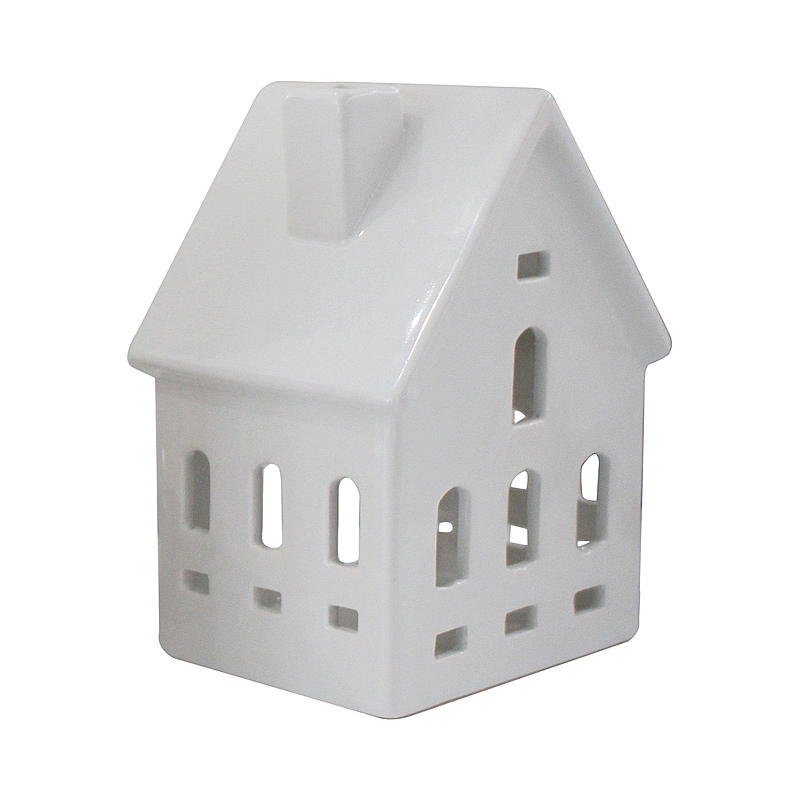 Kerzenhalter für Zuhause, 10,6 x 8,7 x 14,2 cm, Keramik