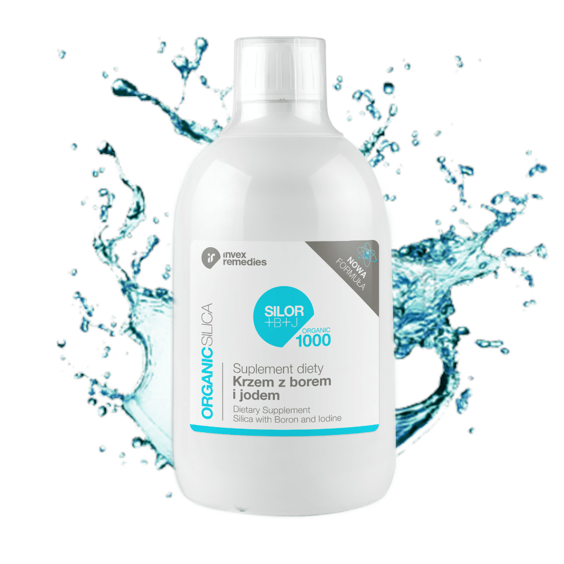 Invex Remedies Silor + B + J Orgaaninen pii boorilla ja jodilla