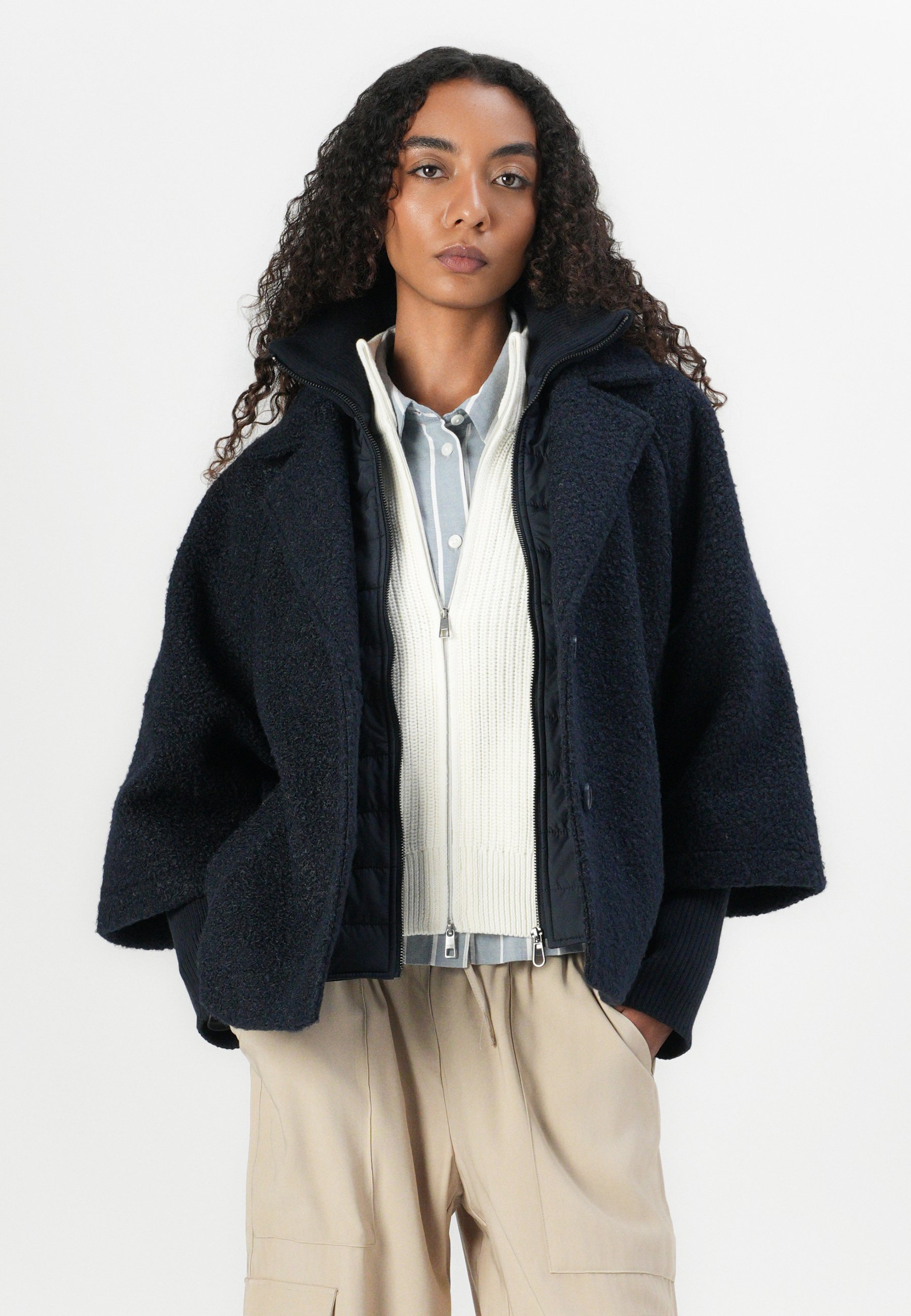 KURTKA TOM TAILOR - Lekka kurtka - sky captain blue