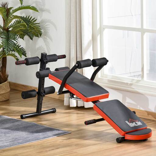 Banco Abdominales Plegable Homcom A91-150