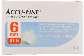 ACCU-FINE Accu-Fine G31 Nadeln 6 mm 100 Stück