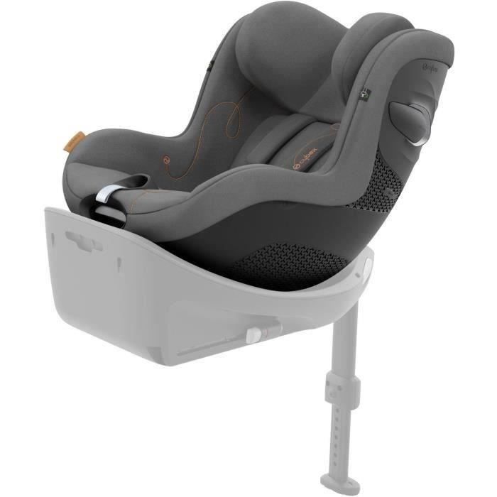 Silla de coche Cybex Sirona G Gold - De 61 a 105 cm - Desde el nacimiento hasta los 19 kg - De 3 meses a 4 años - Gris lava