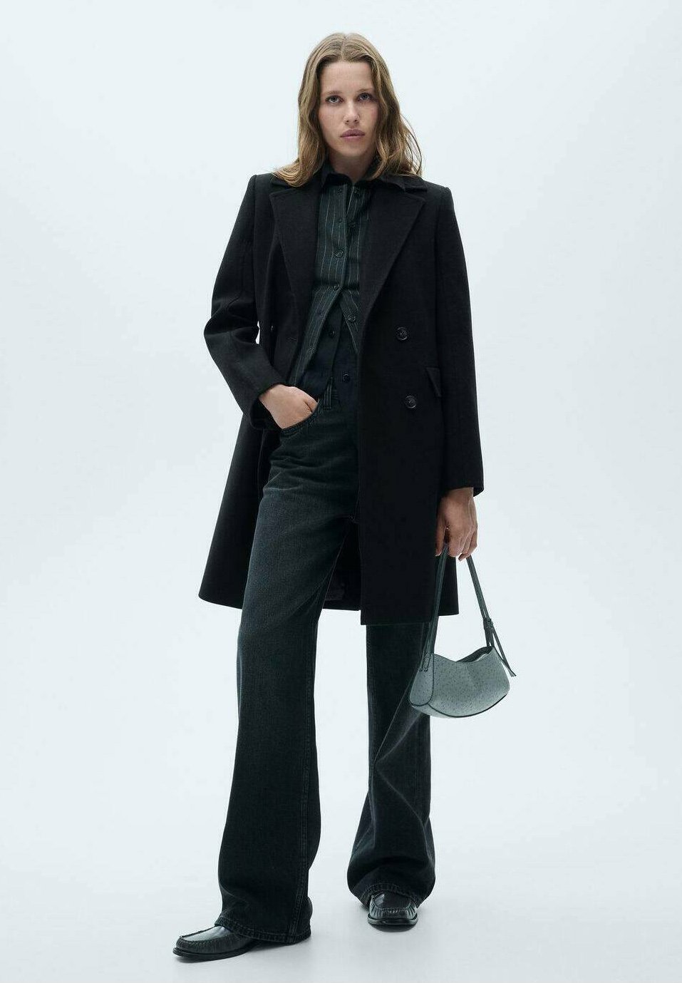 Cappotto Mango Classic - nero