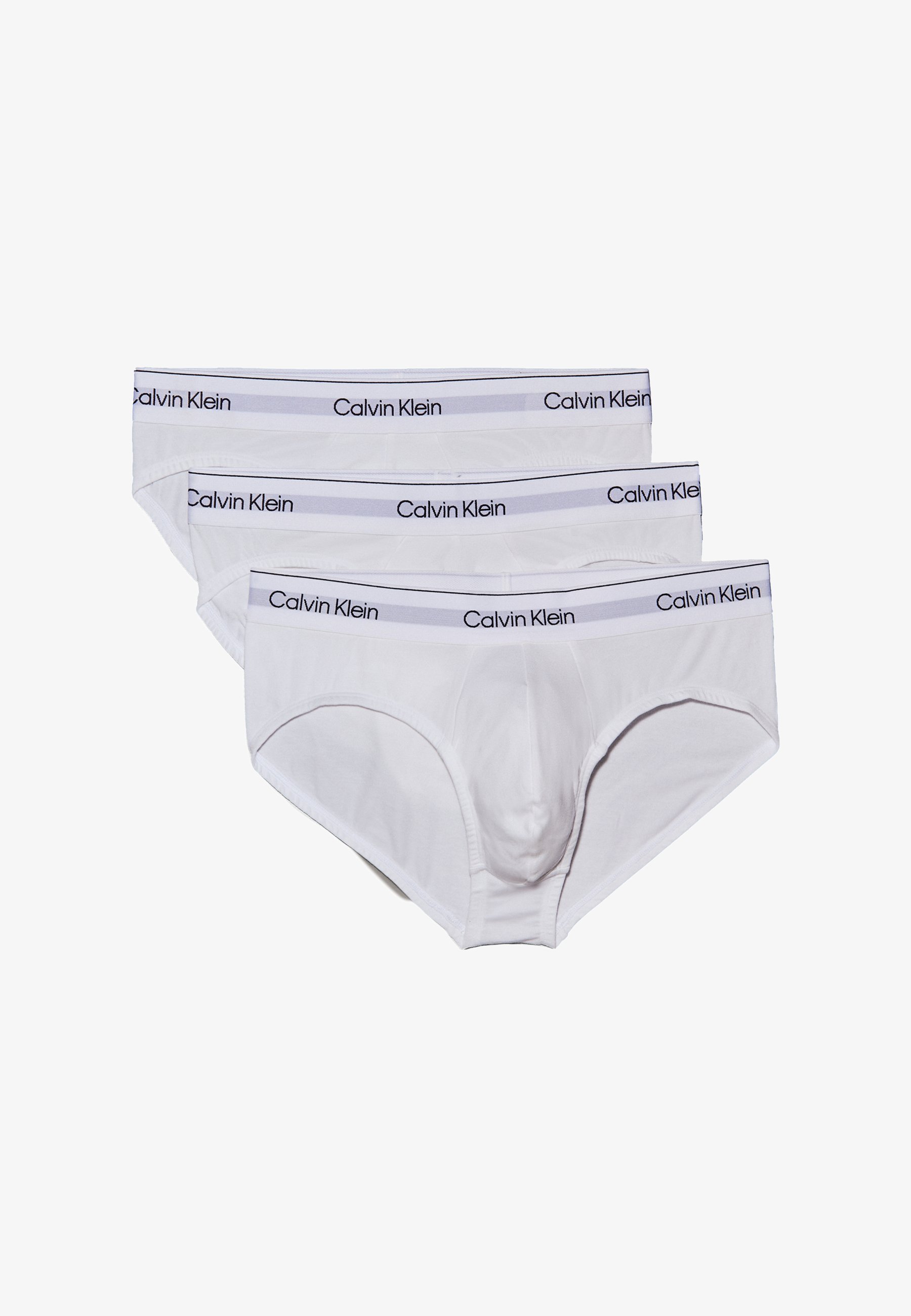 Calvin Klein Underwear 3 PACK HOODIE - Kalhotky - white