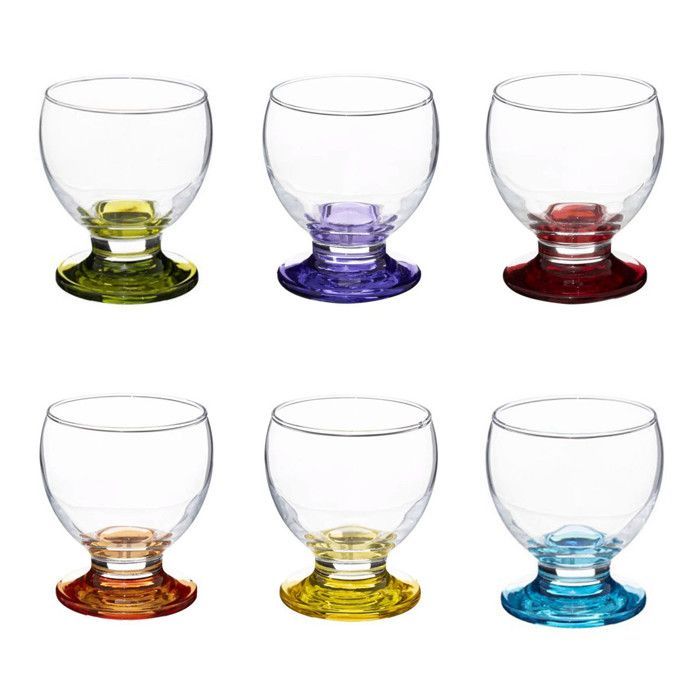 Set di 6 bicchieri da vino 