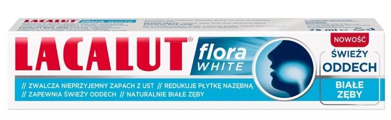 Lacalut Flora White Pasta Do Zębów