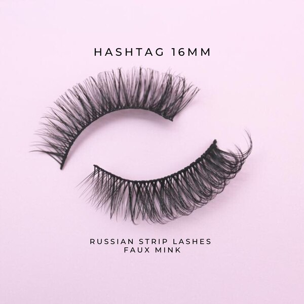 Luvyah Cosmetics Hashtag 16 mm-es műnerc szempillák
