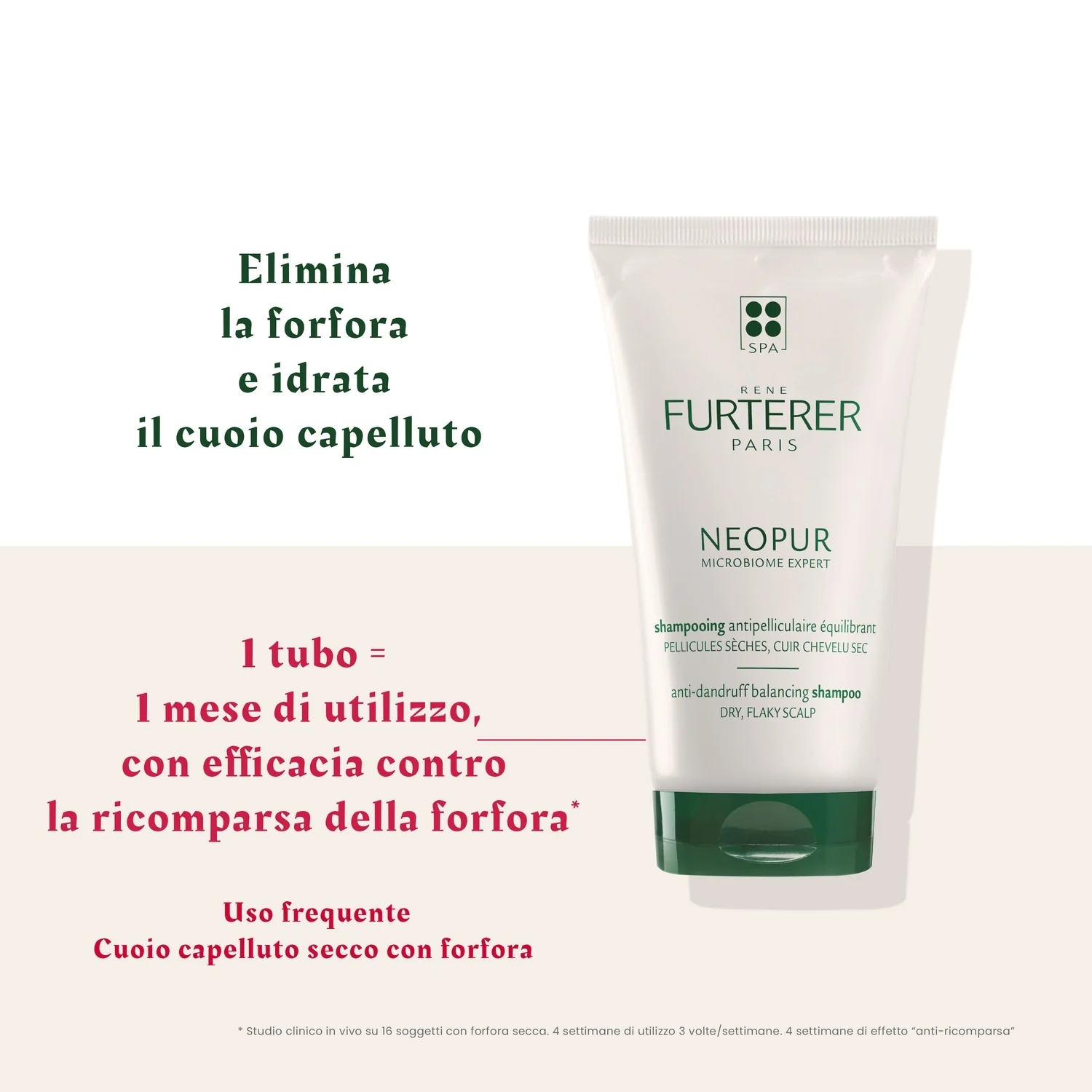 Neopur Shampooing Antipelliculaire Équilibrant (forfora secca) - Shampoo Antiforfora