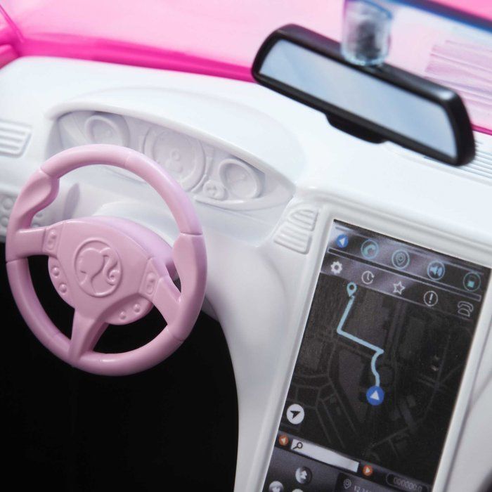 Barbie - Auto decappottabile Barbie - Veicolo per bambole alla moda - Età 3+ HBT92