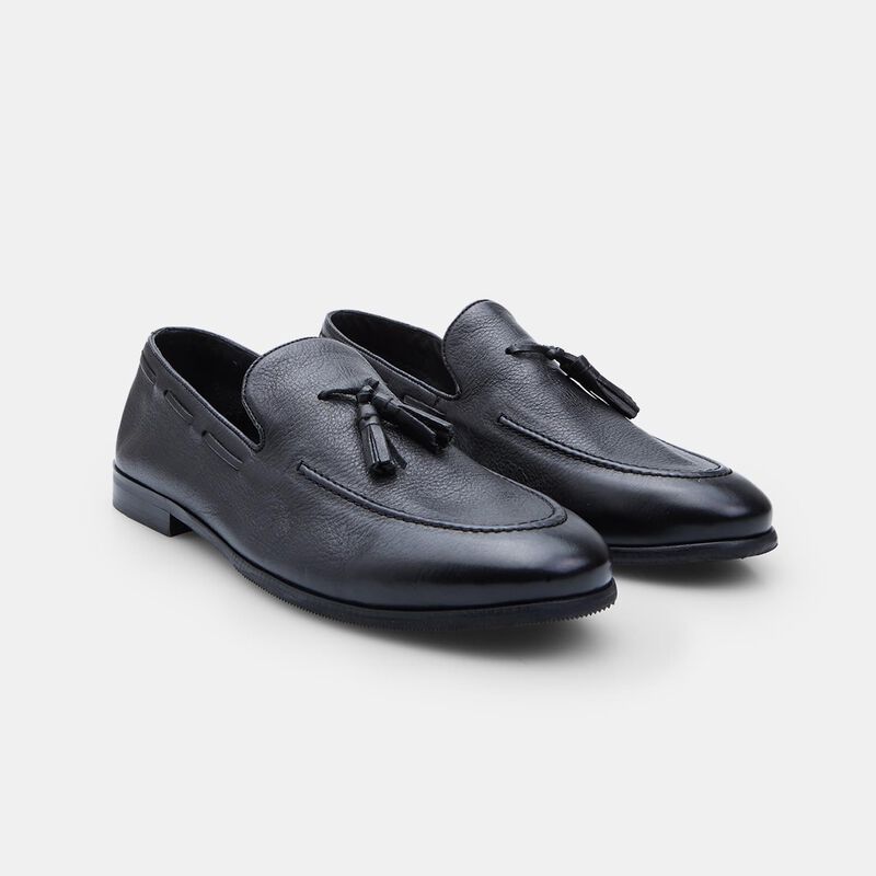 BATA Eleganckie skórzane mokasyny męskie
