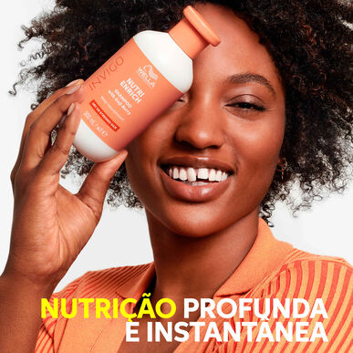 Wella Professionals Invigo Nutri Enrich Shampoo Syväkosteuttava Shampoo Kuiville Hiuksille 500 ml