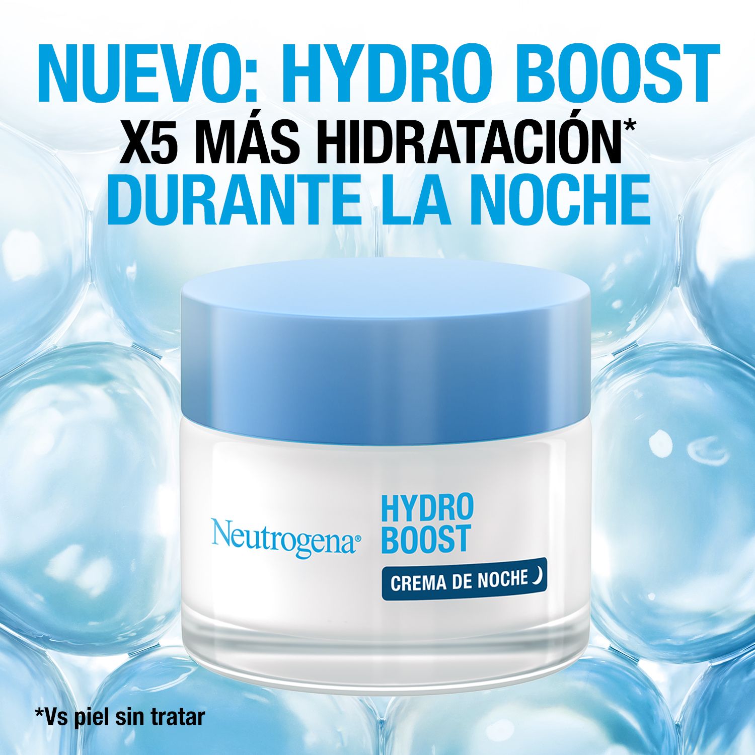 Hydro Boost mitrinošais nakts krēms Sejas mitrinātāji no aptiekām