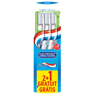 Cepillo de dientes Aquafresh Flexible Cleaning Medium 2 1 unidad 2 1 unidad