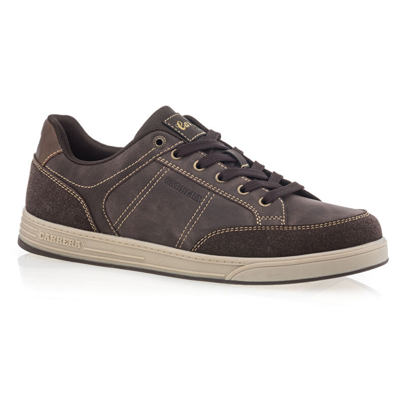 Zapatillas deportivas para hombre color marrón