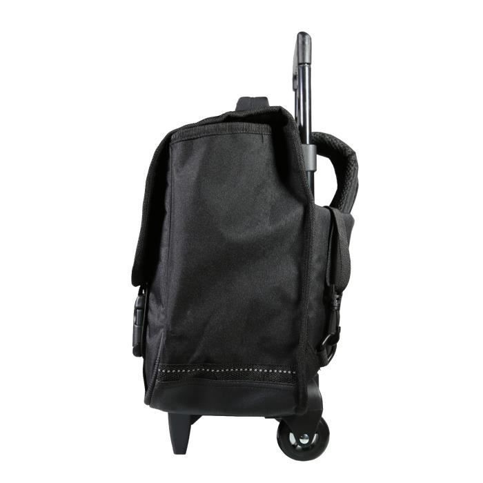 BAGTROTTER Zaino scolastico con ruote verde Minecraft da 38 cm