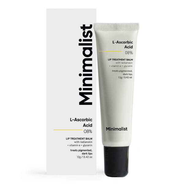 Minimalistisk L-askorbinsyre 08 % leppebalsam 12 g