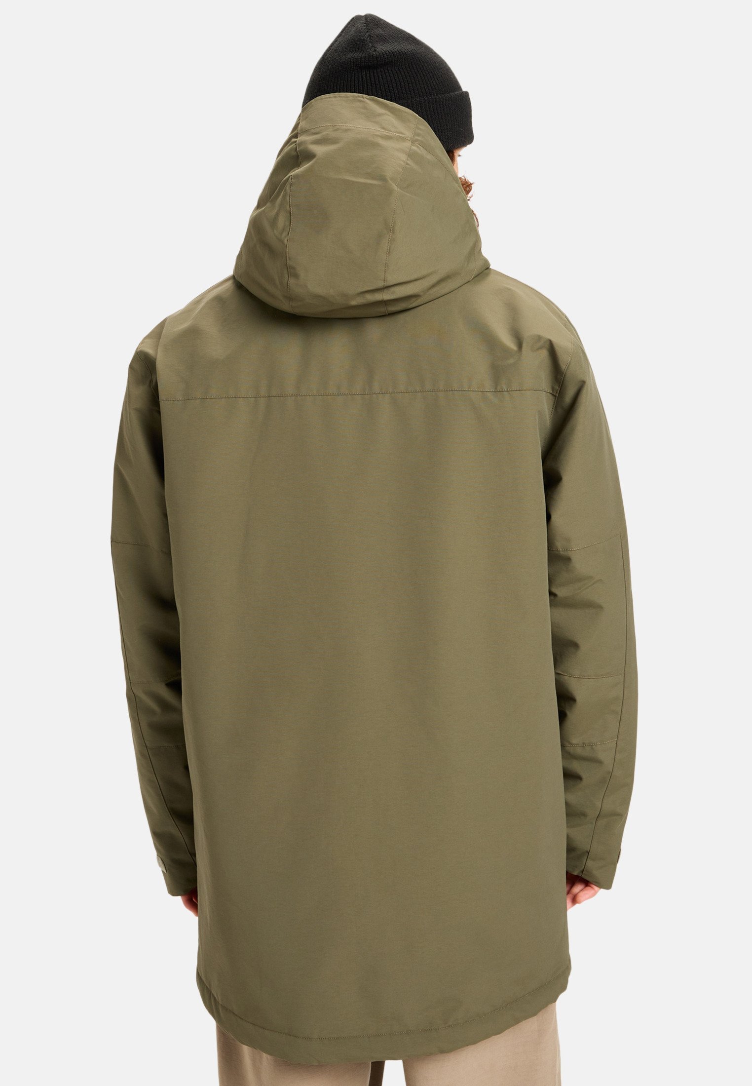 Quiksilver OVERCAST - Waterdichte jas - druivenblad