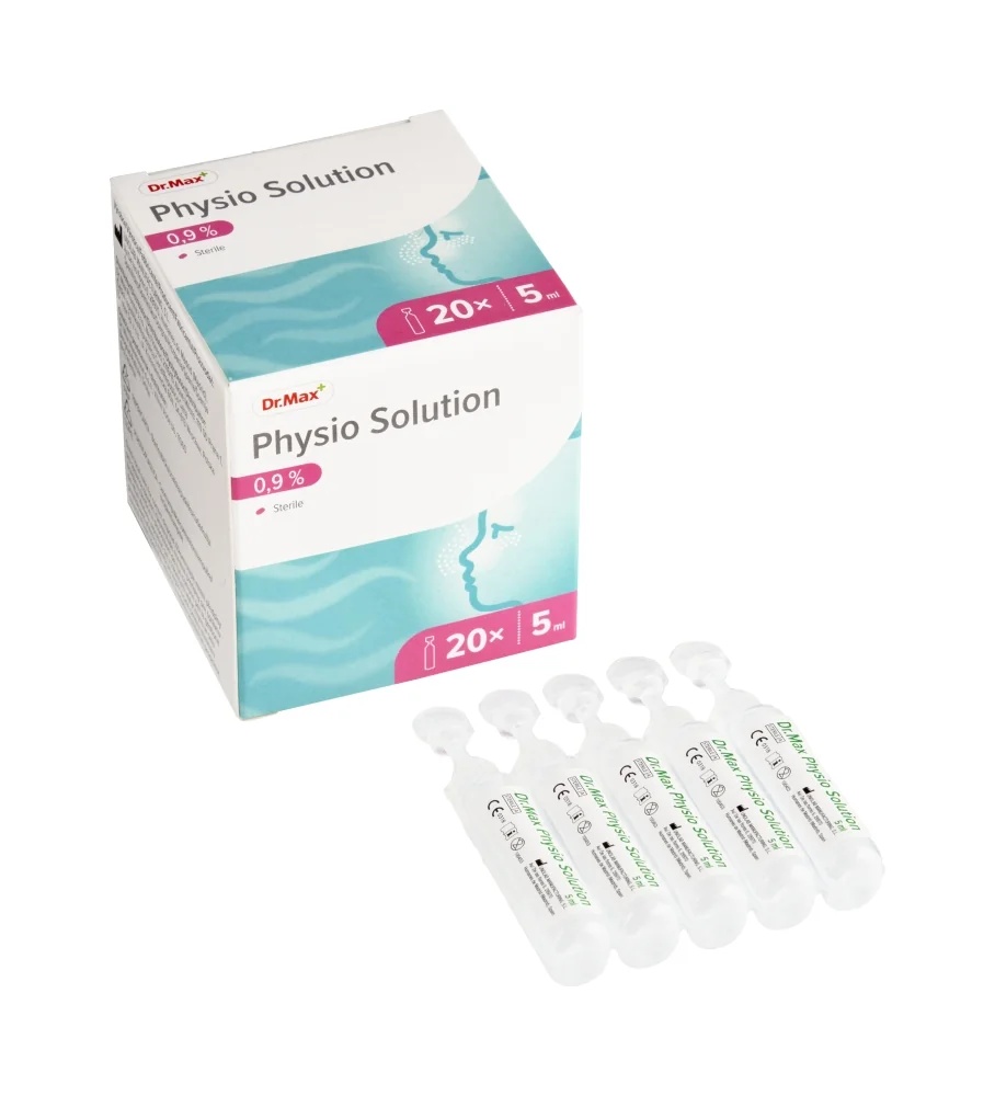 DR. MAX Dr. Max Physio Solution 20 x 5 ml Hydratatie van slijmvliezen