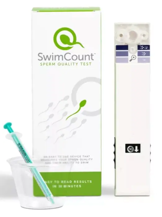 LabHome Swim Count, Test nasienia