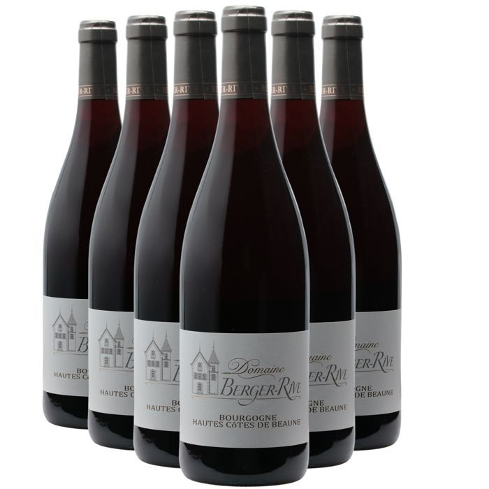 Domaine Berger-Rive Bourgogne Hautes Côtes de Beaune 2023 - Vino rosso di Borgogna (6x75cl).
