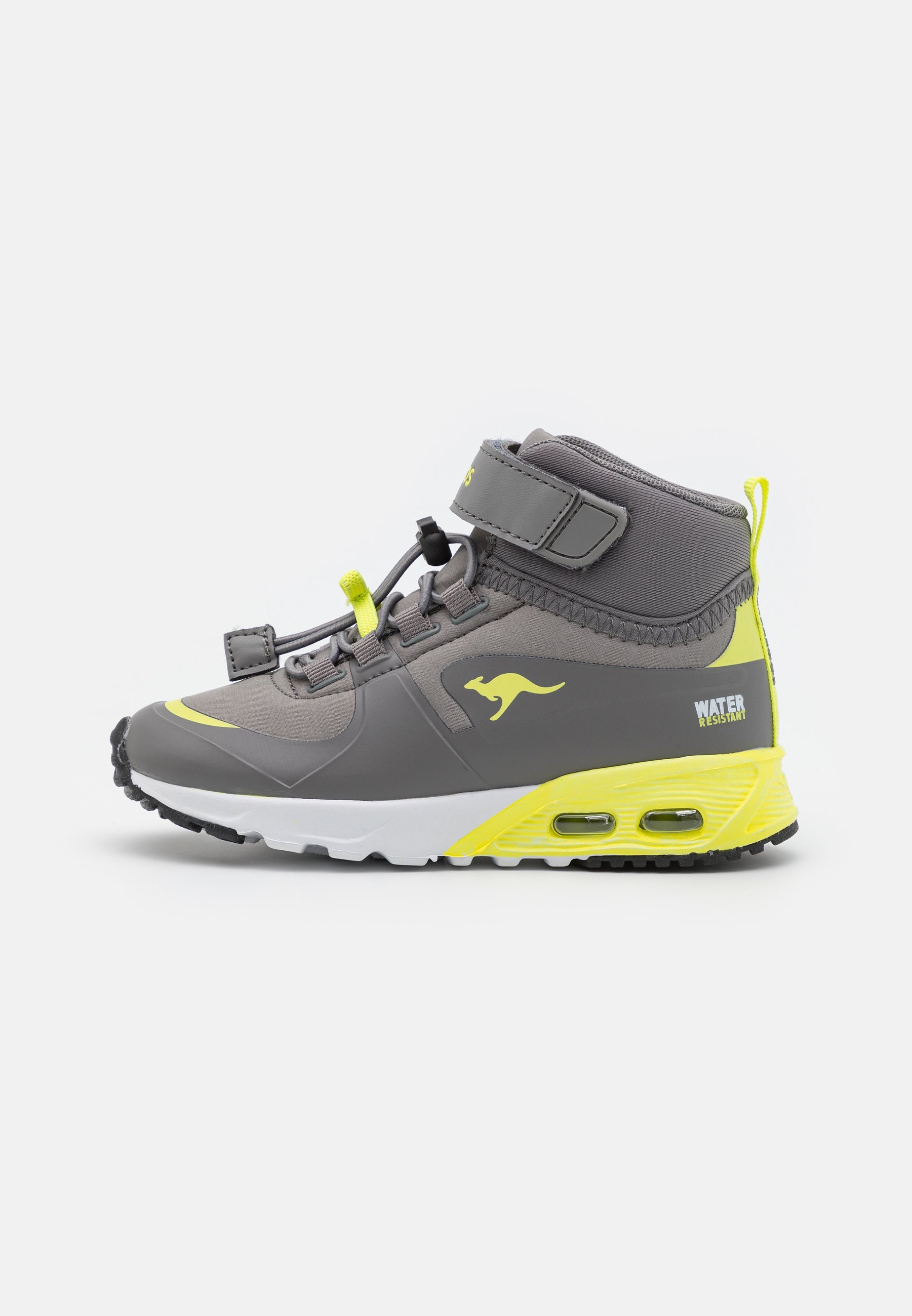 KangaROOS HYDRO UNISEX - Scarpe da ginnastica alte - ultimate grey/limetta