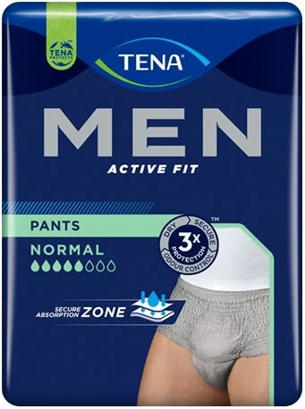 Herenonderbroek TENA Tena Active Fit Grev S/M