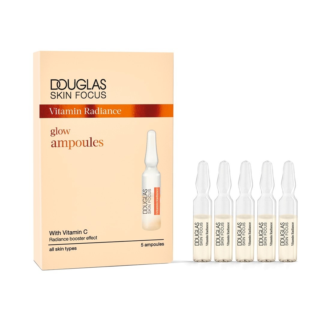 Douglas Collection Ampoule Serum Skin Focus Vitamin Radiance Glow Ampoules 5 x 1,5 ml - 1 komad