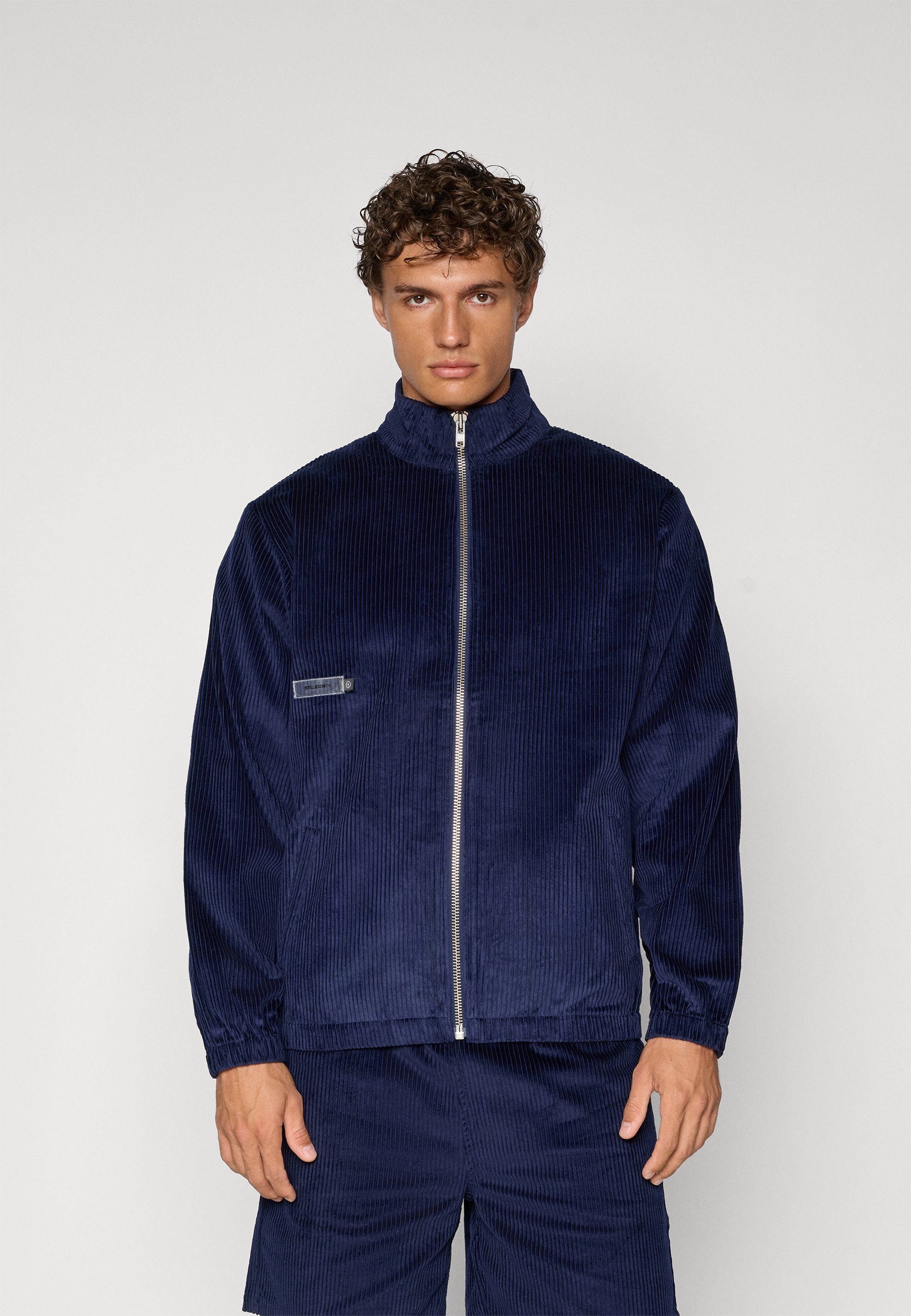 Studenten KEITH BIG WALE CADET JACKET - Trainingsjack - marineblauw
