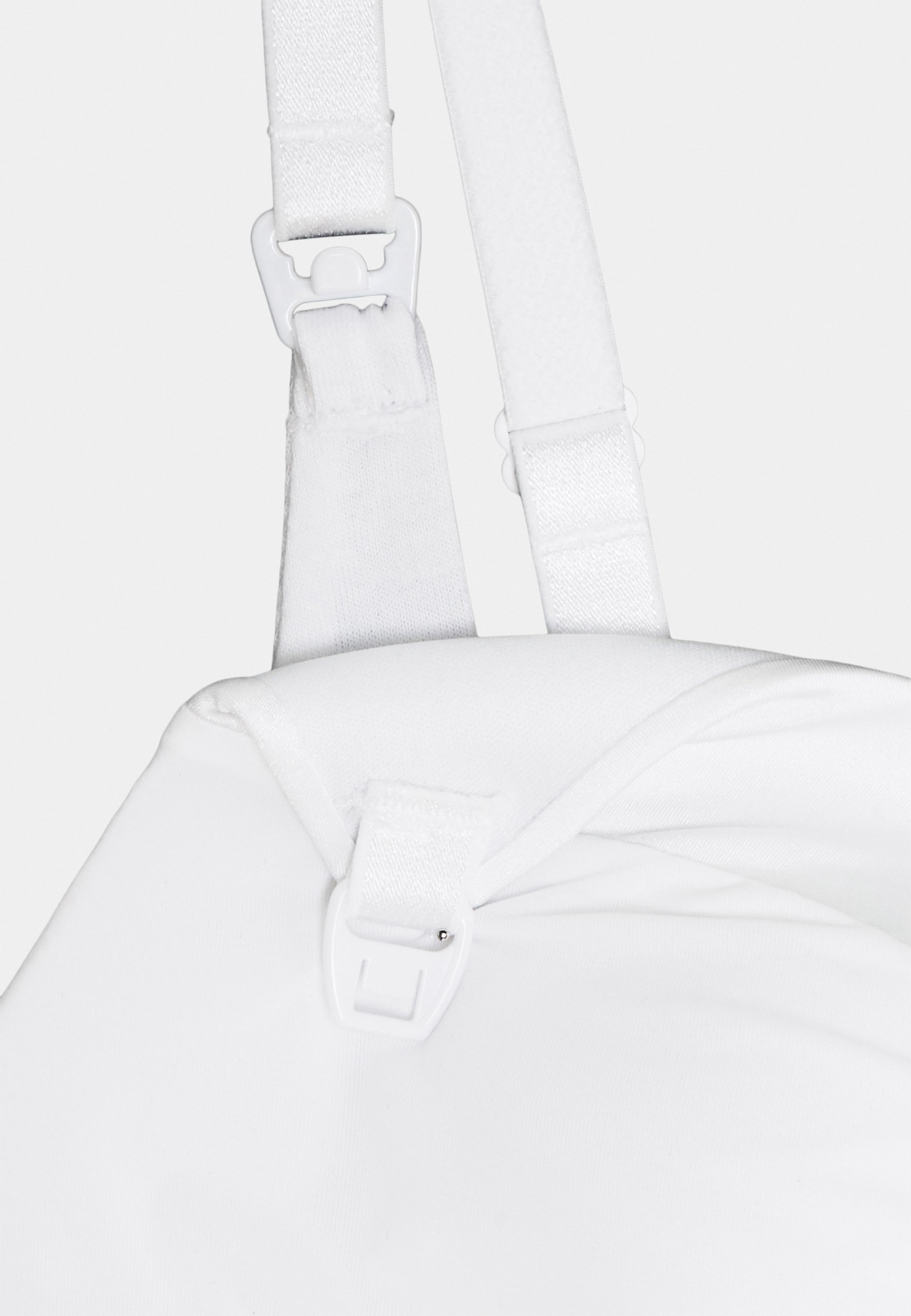 Lindex MATT SHINY NURSING BRA - Soutien-gorge invisible - black