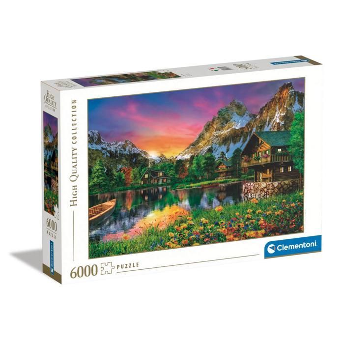 6000-piece puzzle: Alpine Lake