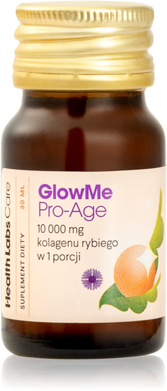 Health Labs Care GlowMe Pro-Age Flüssiges Kollagen-Nahrungsergänzungsmittel mit Vitamin C