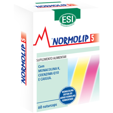 ESI gliukozės kiekio papildas Normolip 5 60 kapsulių