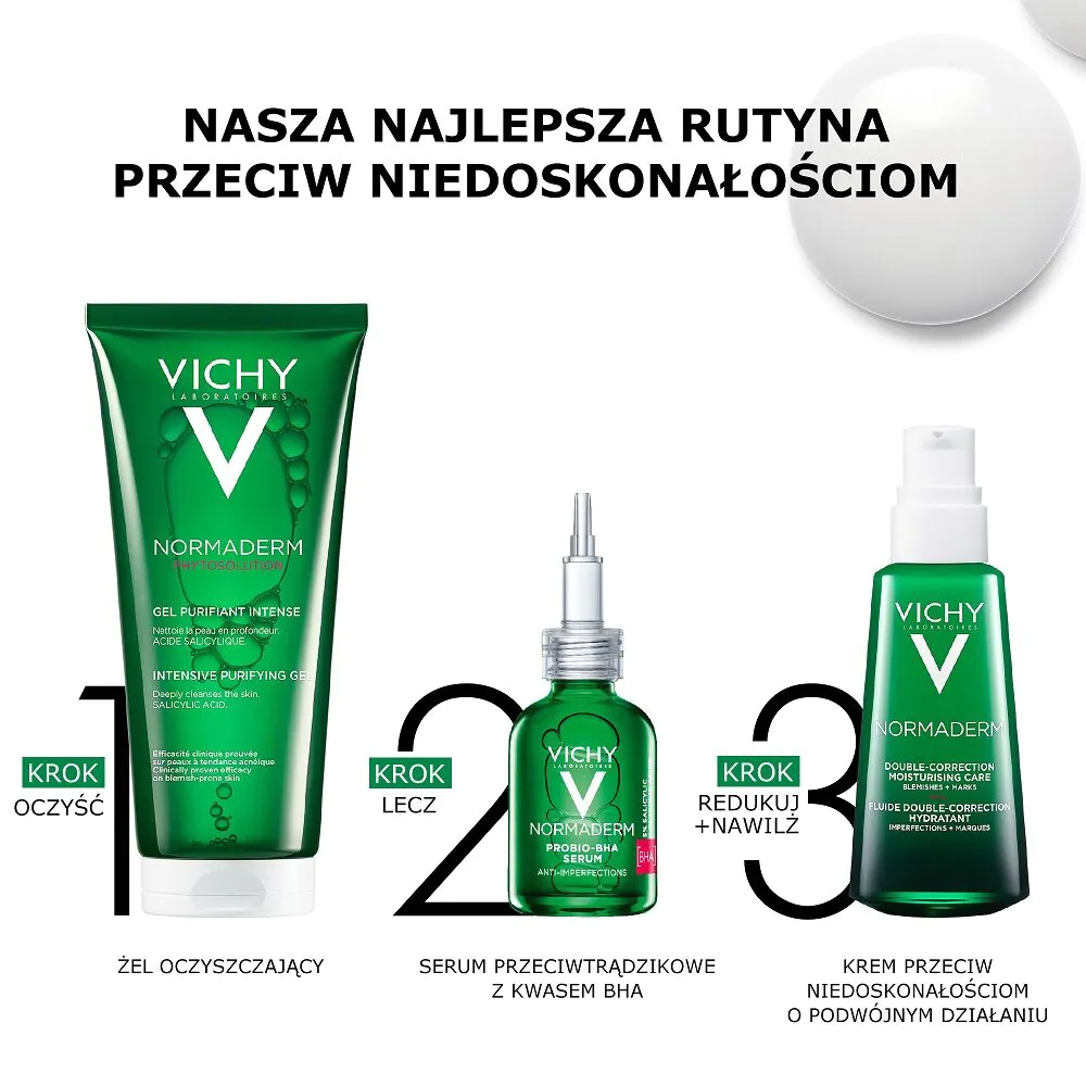 Vichy Normaderm Phytosolution Podwójna korekta do codziennej pielęgnacji