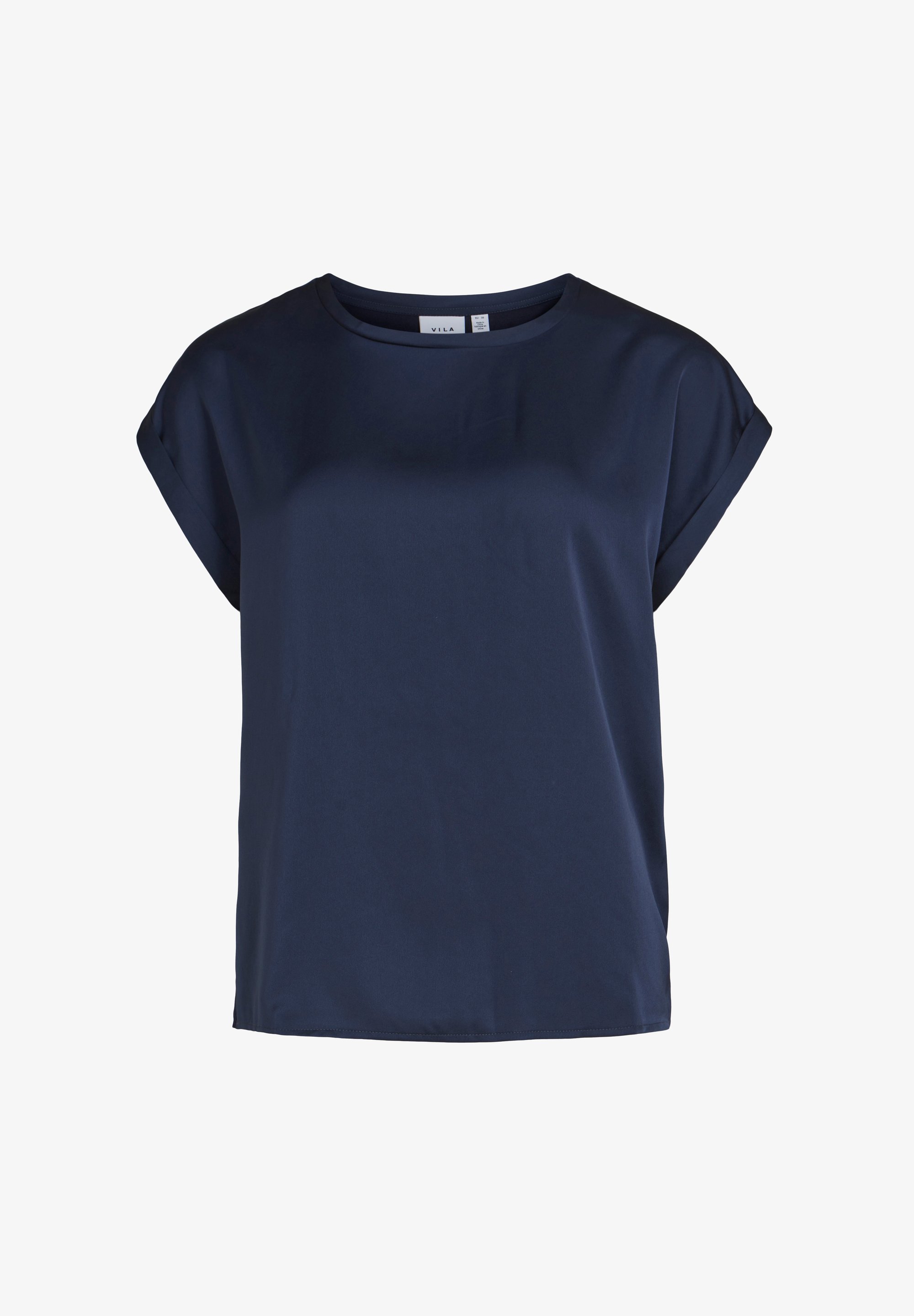 VILA VIELLETTE - Top - blazer azul marinho