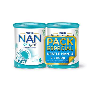 Nan Pack Ειδικό Βρεφικό Γάλα Optipro 4 2 x 800 γρ. 2 x 800 γρ.