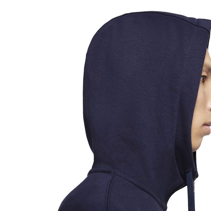 Sudadera con capucha NIKE M NSW CLUB FZ BB MARINE