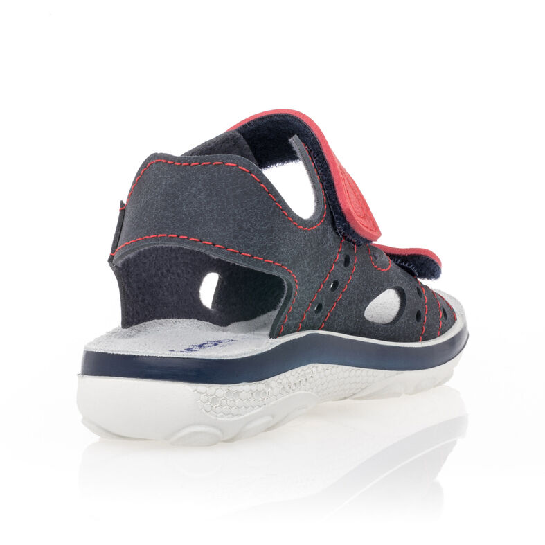 Sandalias azules para niño / Zapatos de punta abierta