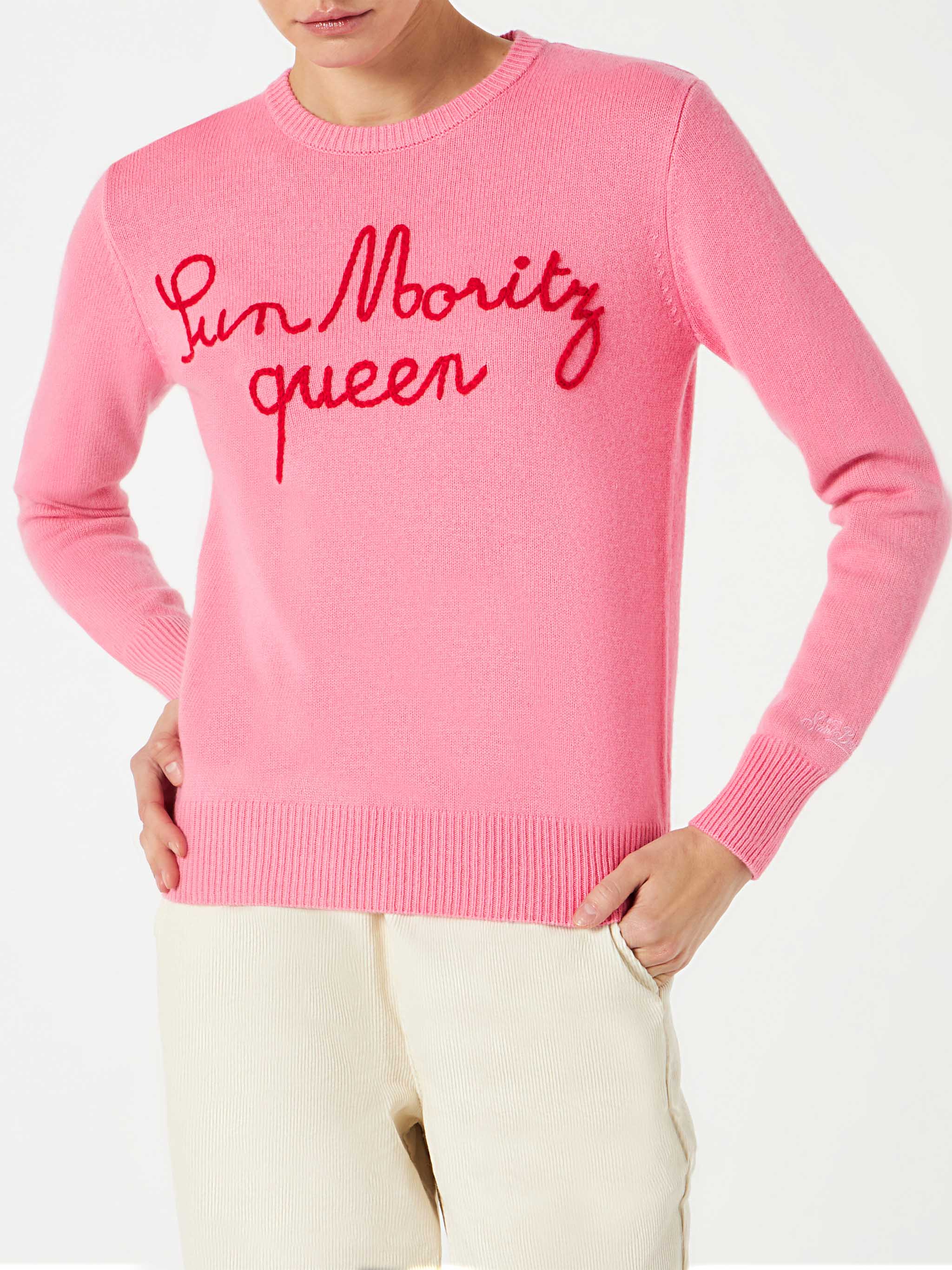 Sun Moritz Queen geborduurde damestrui